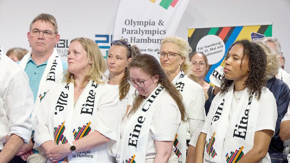 Hamburgs Nein ist auch ein Dämpfer für die deutschen Olympia-Pläne. Foto: Georg Wendt