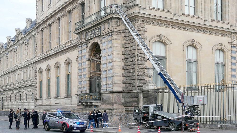 Weist nach dem Kunstraub im Louvre eine neue Spur nach Belgien? (Archivbild) Foto: Dimitar Dilkoff/AFP/dpa