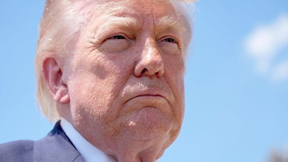 Trump kündigt einen Stopp der gegenseitigen Angriffe an. (Archivbild) Foto: Jacquelyn Martin