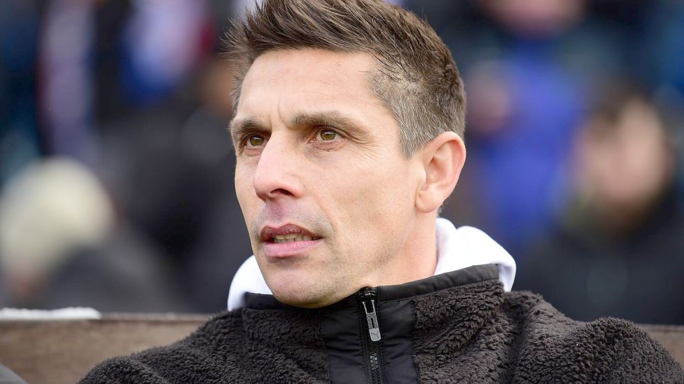 Als neuer St. Pauli-Trainer im Gespräch: der Ex-Kieler Marcel Rapp. (Archivbild) Foto: Daniel Bockwoldt
