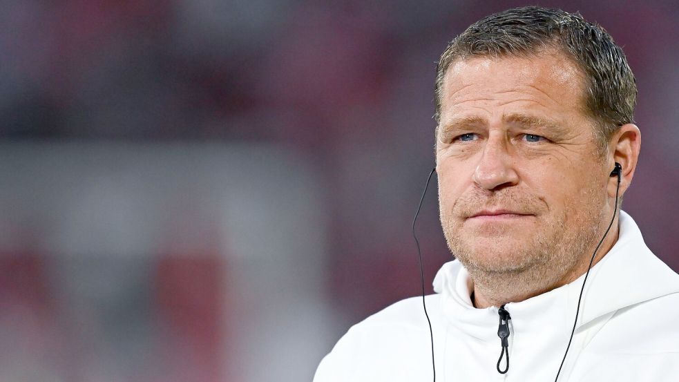 Max Eberl: „Er selbst blickt schon wieder nach vorne und sagt, er wird stärker zurückkommen.“ Foto: Sven Hoppe