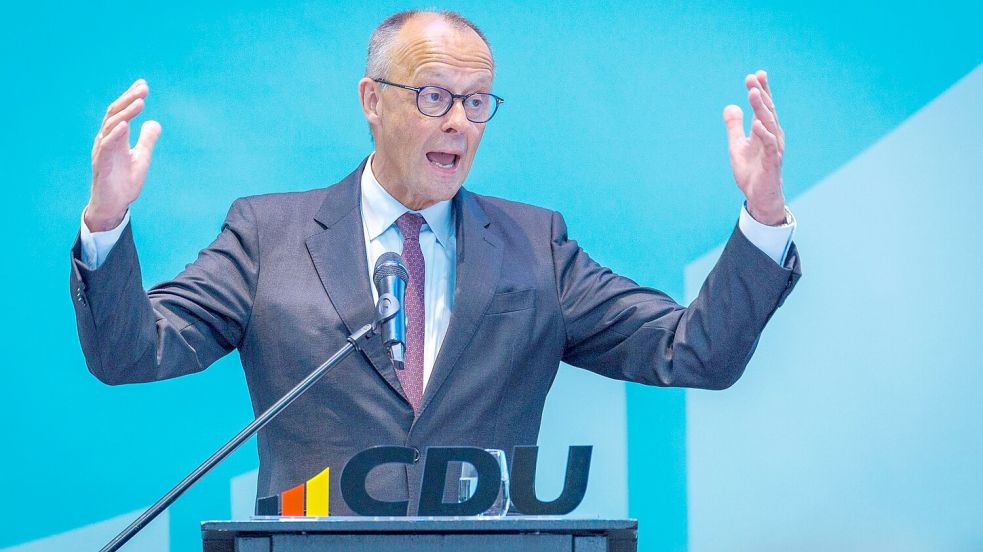 Merz gab sich mit Blick auf die Reformen optimistisch. Foto: Jens Büttner