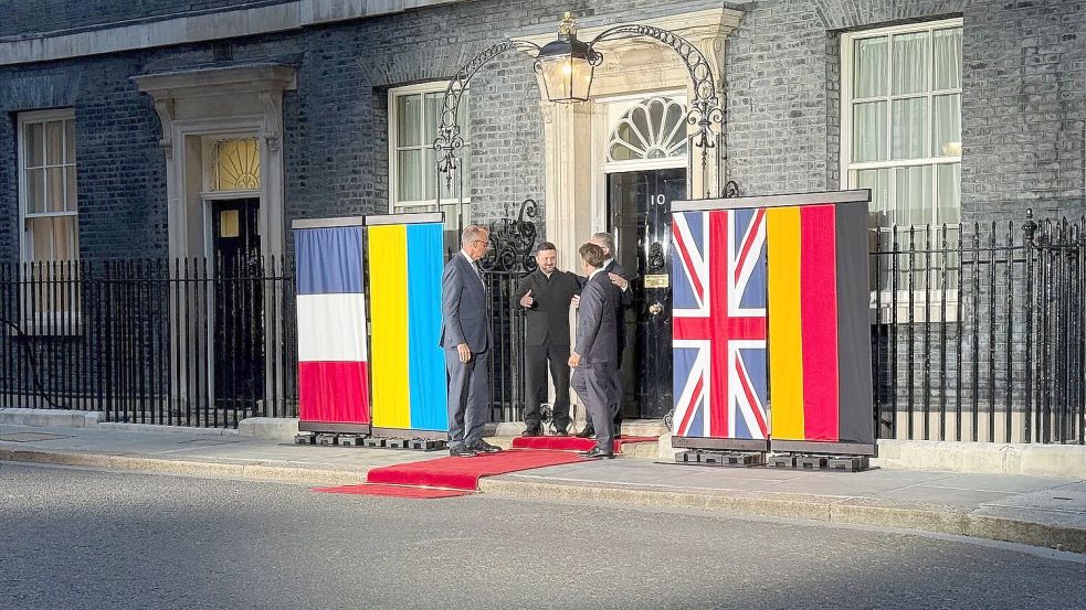 Europäische Solidarität für die Ukraine in London. Foto: Patricia Bartos