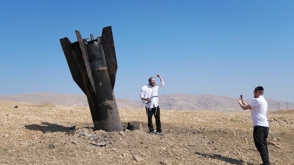 US-Präsident Trump hatte zuvor auf seiner Plattform Truth Social den Iran und Israel aufgefordert, die Angriffe sofort einzustellen. Foto: Mahmoud Illean