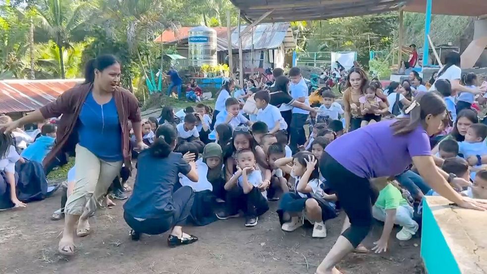 Vielerorts war es der erste Schultag auf den Philippinen. Foto: Uncredited