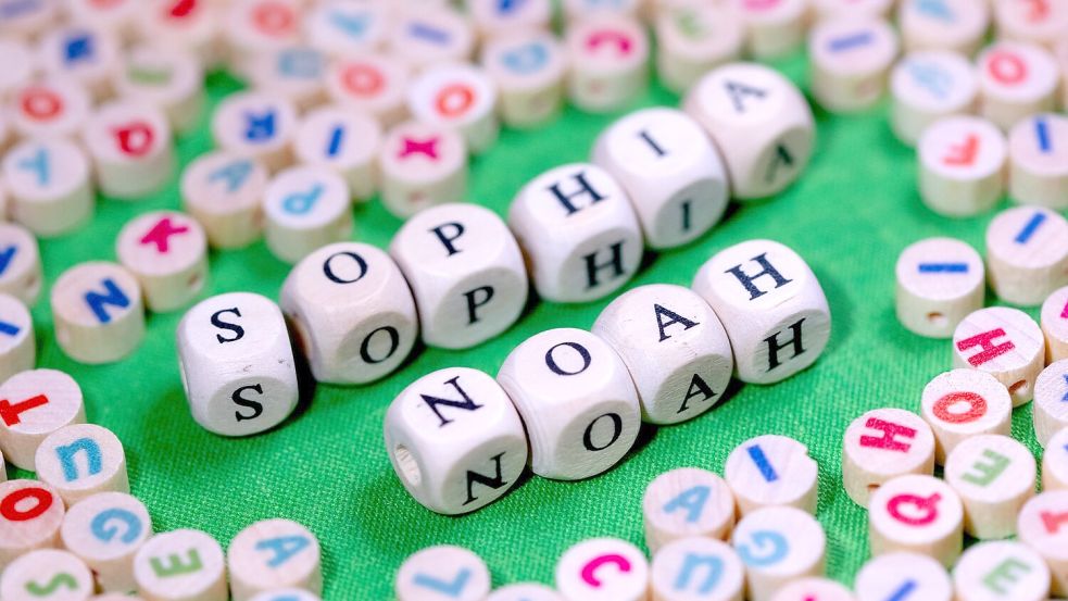 Sophia und Noah waren auch 2025 die beliebtesten Vornamen in Deutschland. (Symbolbild) Foto: Sven Hoppe