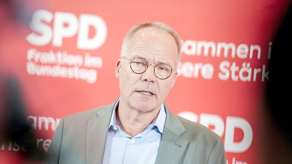 SPD-Fraktionschef Matthias Miersch will Beschlüsse fassen, „die die Zukunftsfähigkeit Deutschlands garantieren“. (Archivbild) Foto: Kay Nietfeld/dpa