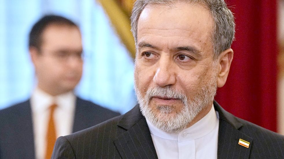 Irans Außenminister Araghtschi warnt die USA. (Archivbild) Foto: Dmitri Lovetsky