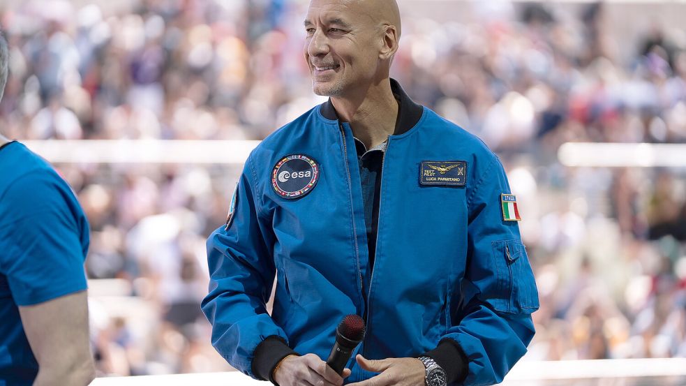 Der Italiener Luca Parmitano wurde als erster Europäer als Teilnehmer für eine Mondmission der Nasa gewählt. Foto: IMAGO / ZUMA Press