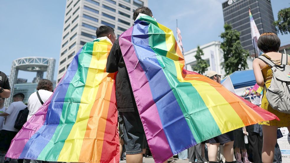 Beim Seoul Queer Culture Festival feiern mehr als 10.000 Teilnehmer gesellschaftliche Vielfalt. Foto: -