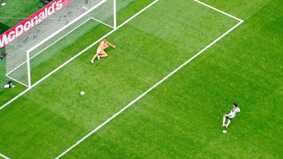 Gand cool vom Punkt: Kai Havertz. Foto: Michael Wyke