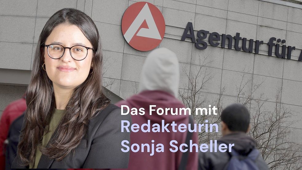 Autorin Sonja Scheller stellte sich im „360° | Das Forum“ den Fragen der Leser. Foto: noz und IMAGO/Future Image