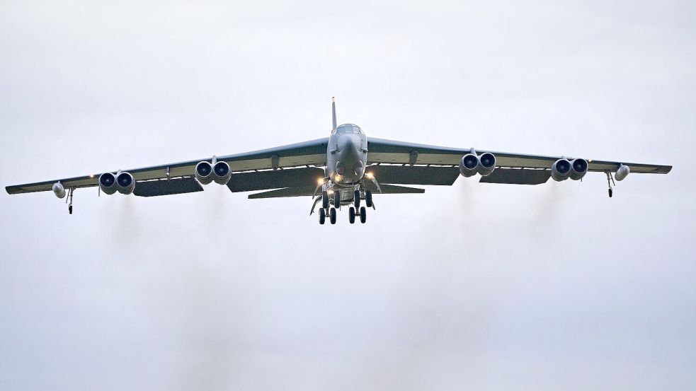 B-52-Bomer stürzt in Kalifornien ab. (Symbolbild) Foto: Ben Birchall
