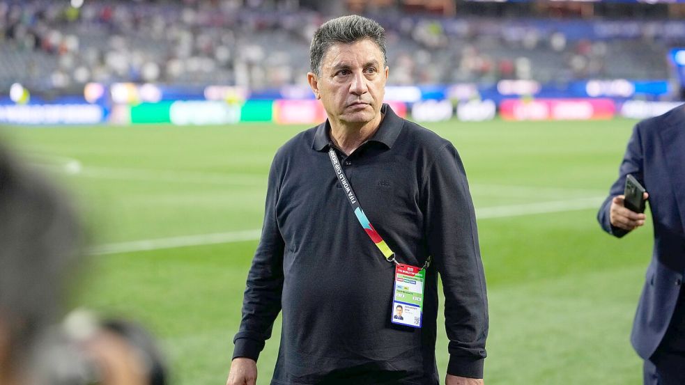 Trainer Ghalenoei findet, seine Mannschaft wird bei der WM unterdrückt. Foto: Mark J. Terrill