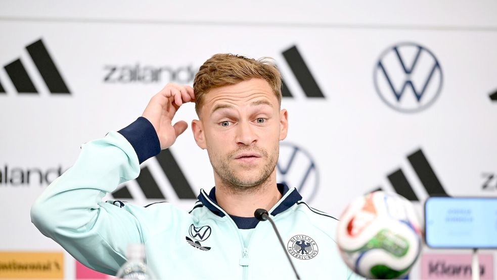 Joshua Kimmich verspürt einen großen Erfolgshunger im DFB-Team. Foto: Federico Gambarini/dpa