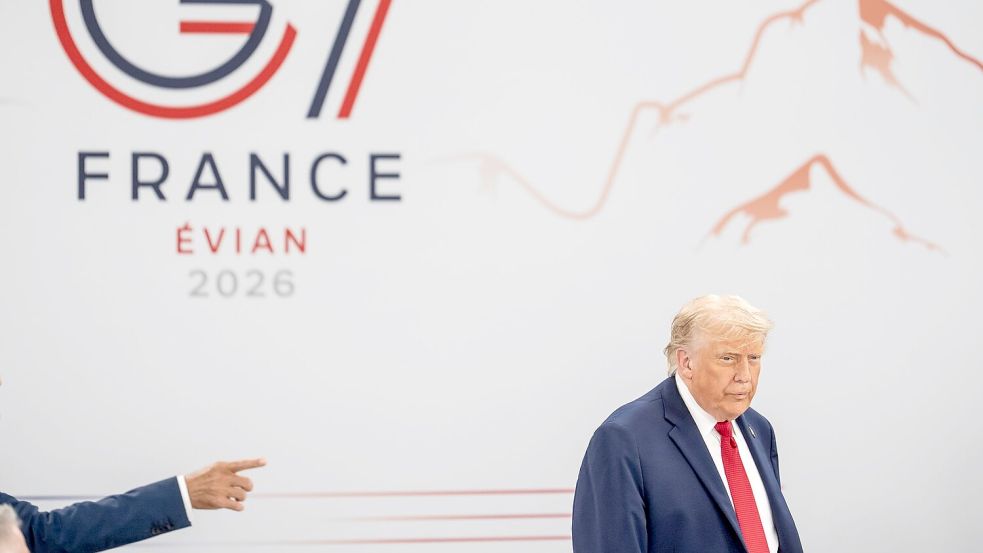 Trump: Iran-Deal könnte früher unterzeichnet werden. Foto: Michael Kappeler/dpa-Pool/dpa