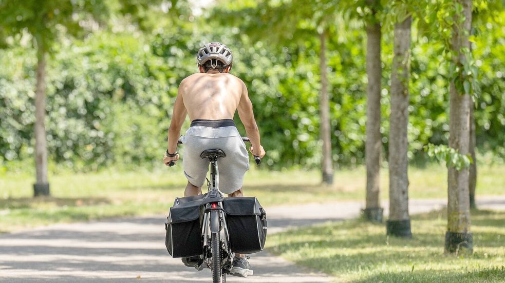Am Donnerstag werden laut DWD Höchsttemperaturen von bis zu 38 Grad erwartet. (Symbolbild) Foto: Silas Stein