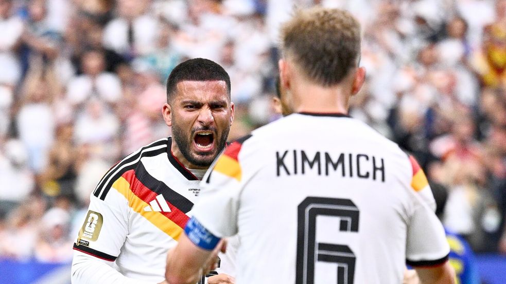 Vorlage Kimmich, Tor Undav - so funktionierte das im ersten WM-Spiel. (Archivbild) Foto: Tom Weller/dpa