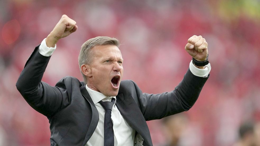 Trainer Marsch ist heiß auf weitere Erfolge. Foto: Ethan Cairns