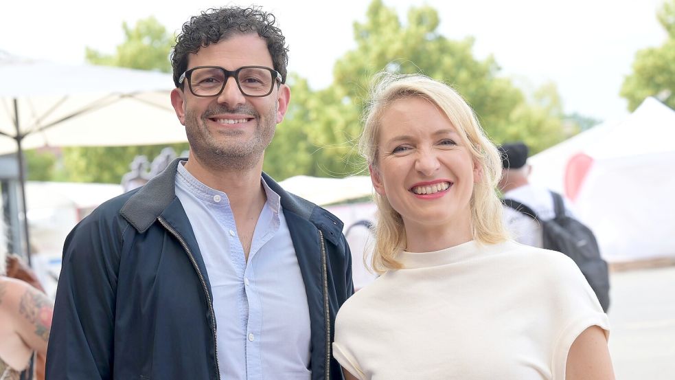 Luigi Pantisano und Ines Schwerdtner sind die neue Linken-Doppelspitze. Foto: Michael Bahlo