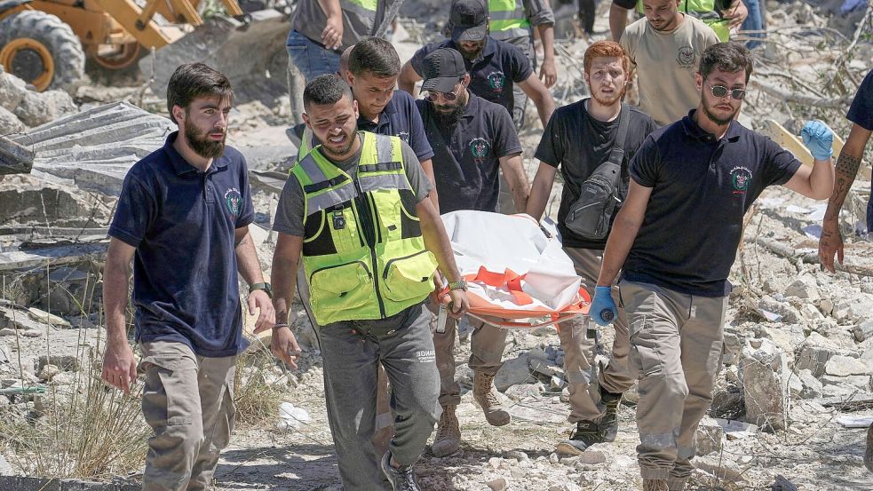 Die Kämpfe zwischen israelischem Militär und Hisbollah gehen trotz jüngster Waffenruhe weiter. Foto: Mohammed Zaatari