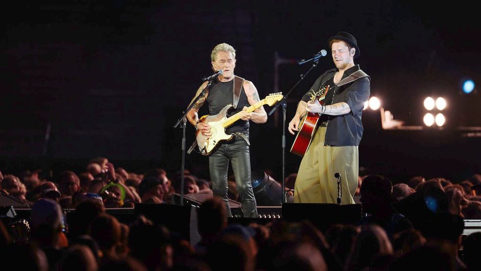 Oerding und Maffay bringen im Oktober ein gemeinsames Album heraus. Foto: Gregor Fischer