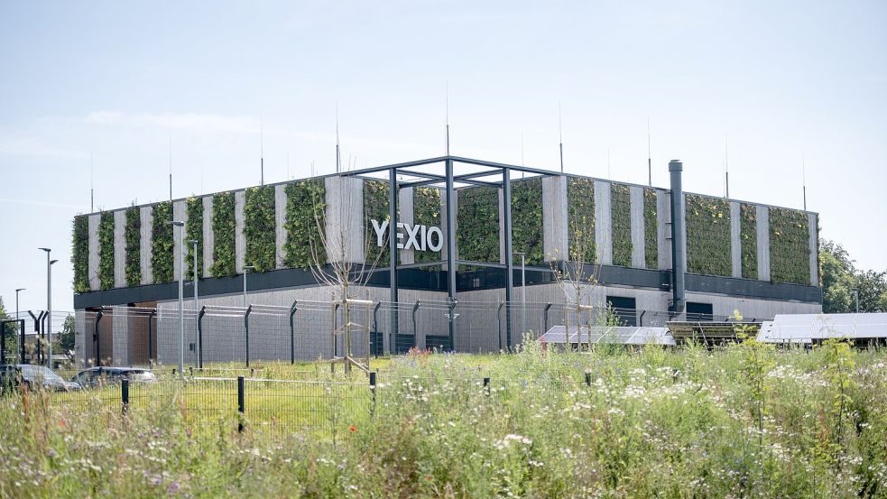 Auch in Deutschland baut Hochtief Rechenzentren. Im nordrhein-westfälischen Heiligenhaus wurde 2025 ein sogenanntes Edge-Rechenzentrum in Betrieb genommen. Foto: Fabian Strauch