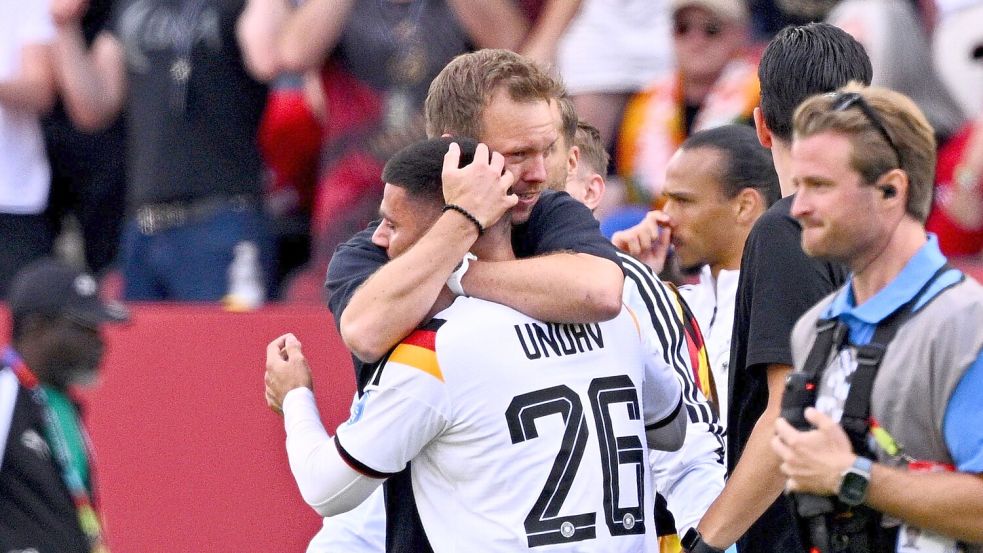 Was macht der Bundestrainer mit Deniz Undav beim nächsten WM-Spiel? Foto: Tom Weller/dpa