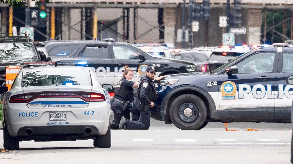 Bei der Schießerei wurde ein Polizist getötet. Foto: Christopher Katsarov