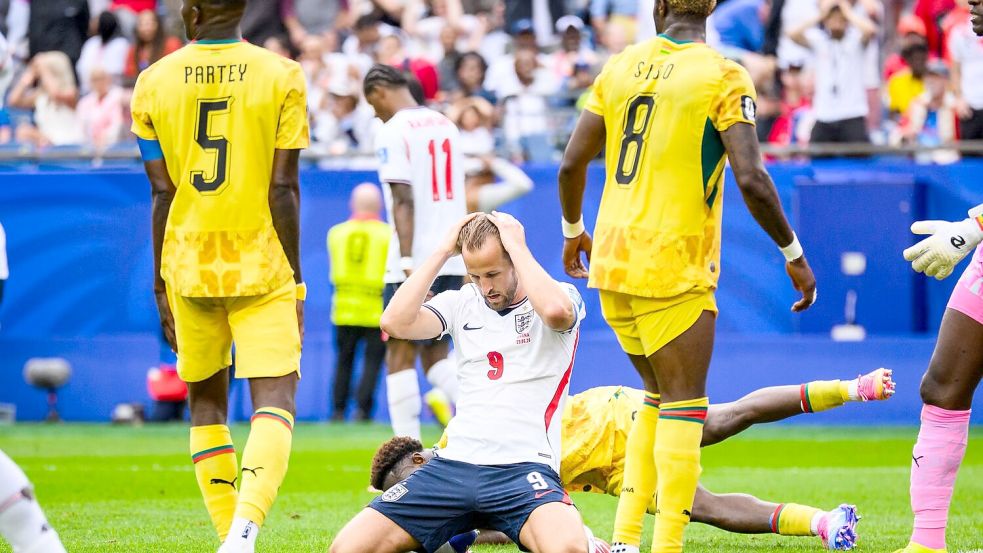 Harry Kane hatte die große Chance zum Sieg, vergab aber auch. Foto: Tom Weller