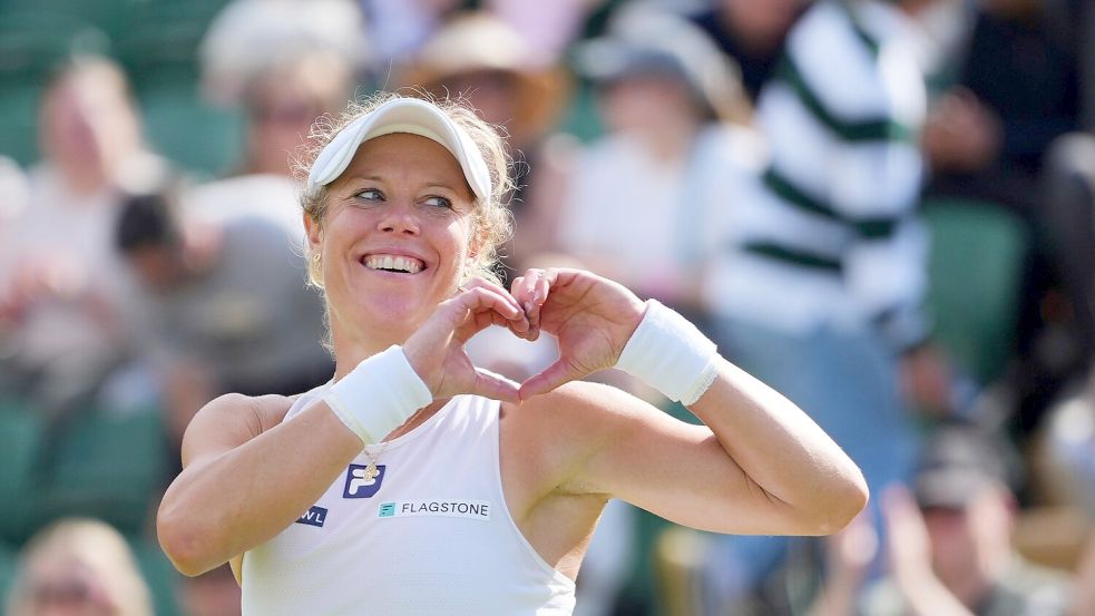 Reist mit schönen Erinnerungen an: Laura Siegemund. (Archivbild) Foto: Kirsty Wigglesworth/AP/dpa
