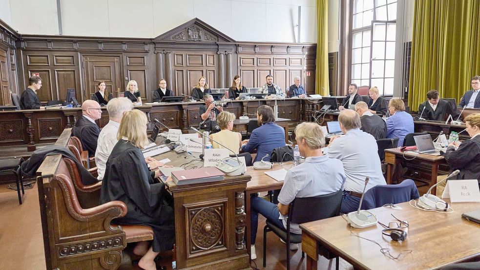 Es ist der 58. Prozesstag im Verfahren um die Entführung der Block-Kinder. Foto: Georg Wendt