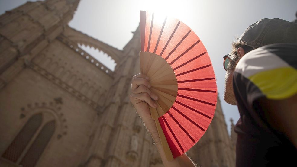 Auch auf der bei Deutschen beliebten Urlaubsinsel Mallorca war es ungewöhnlich heiß. Foto: Clara Margais