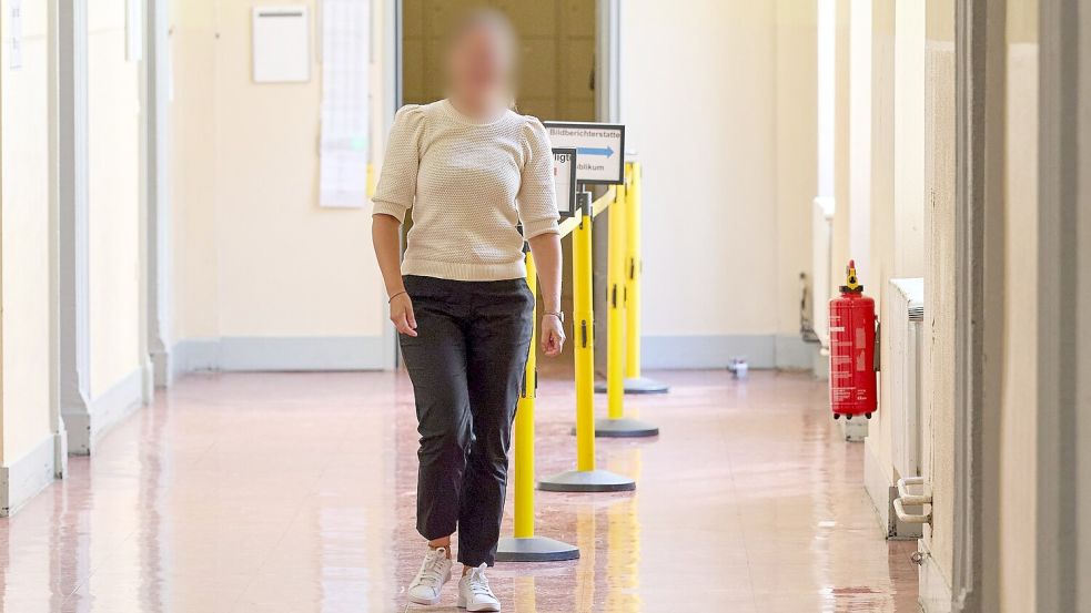 Die Hauptermittlungsführerin sagt als Zeugin aus. Foto: Georg Wendt