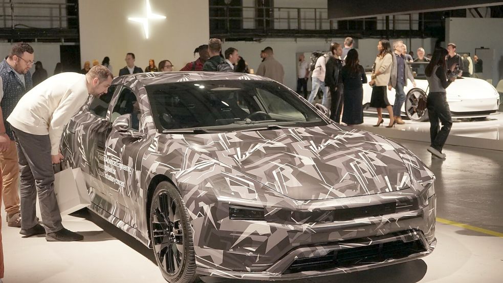 Ein Elektroauto des schwedischen Herstellers Polestar. (Archivbild) Foto: Zeng Hui//Xinhua/dpa