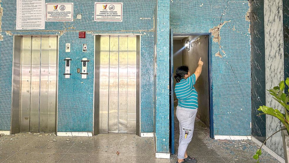 Viele Wohnhäuser weisen nach den Erdbeben schwere strukturelle Schäden auf. Foto: Ivanna Laura/dpa
