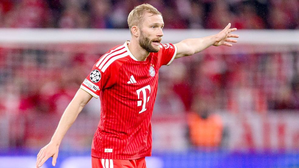 Verlängert beim FC Bayern: Konrad Laimer (Archivbild) Foto: Tom Weller