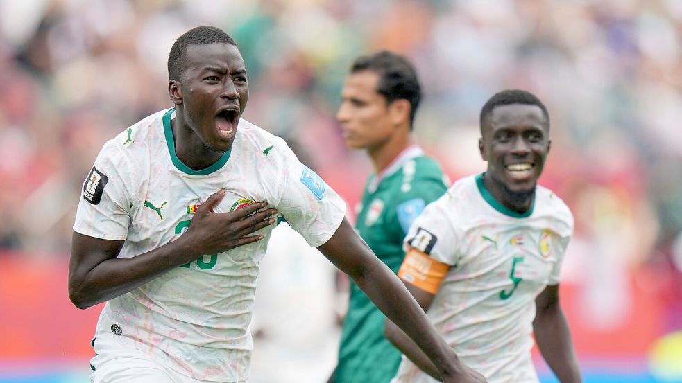 Traf nach seiner Einwechslung doppelt: Pape Gueye. Foto: Stephanie Scarbrough