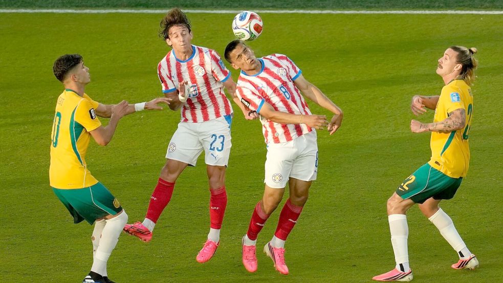 Paraguay gilt als defensivstark. Foto: Jeff Chiu