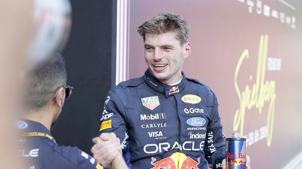 Max Verstappen hat endlich wieder Grund zum Lachen. Foto: Erwin Scheriau