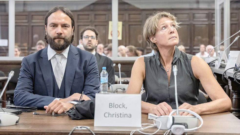 Der Zeuge wurde per Video vernommen. Foto: Markus Scholz