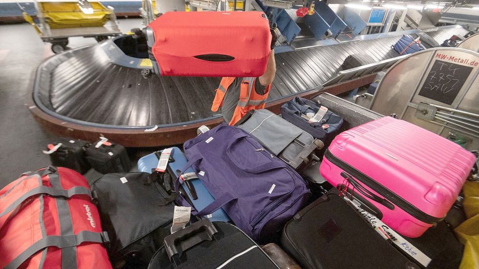 Vier Prozent der Gepäckstücke gehen auf Nimmerwiedersehen verloren. (Symbolbild) Foto: Marijan Murat