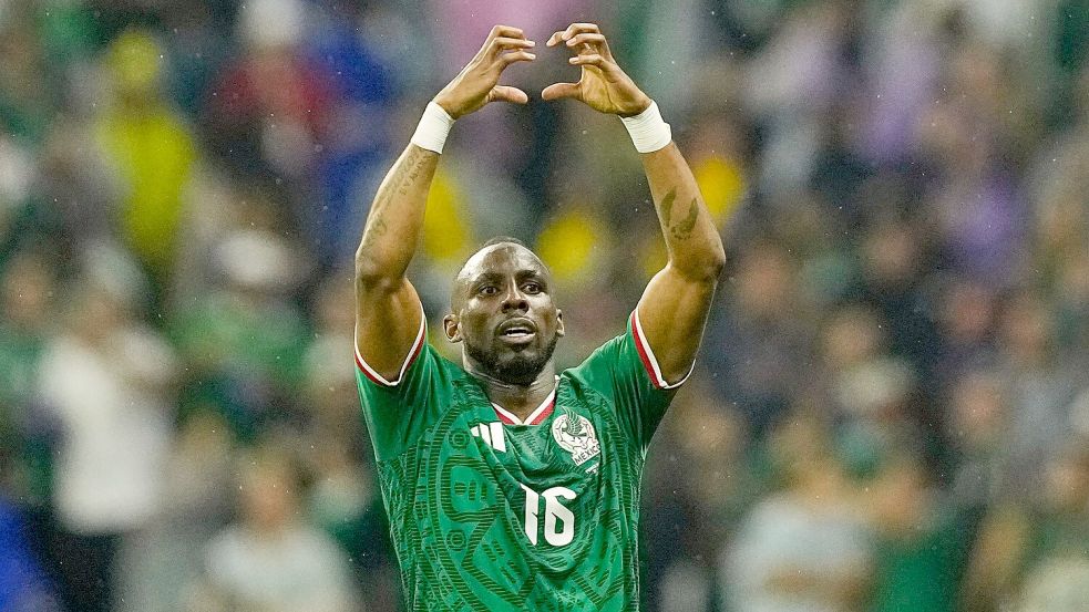 Bereits sein drittes Tor bei dieser WM: Der in Kolumbien geborene Julián Quiñones. Foto: Natacha Pisarenko