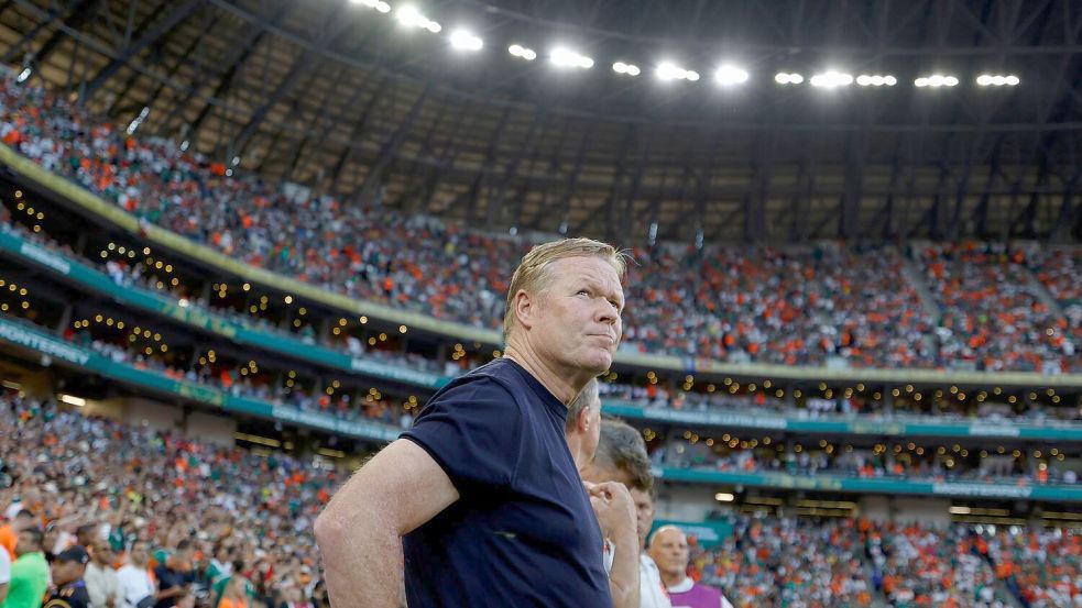 Nicht mehr Trainer der Niederlande: Ronald Koeman. Foto: Antonio Ojeda