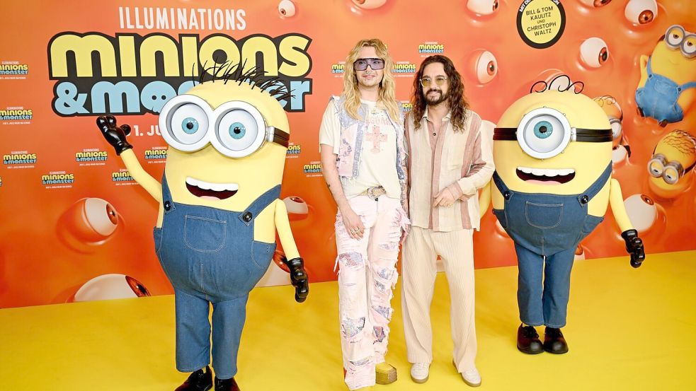 Bill und Tom Kaulitz sind im neuesten Minions-Film zu hören. Foto: Felix Hörhager
