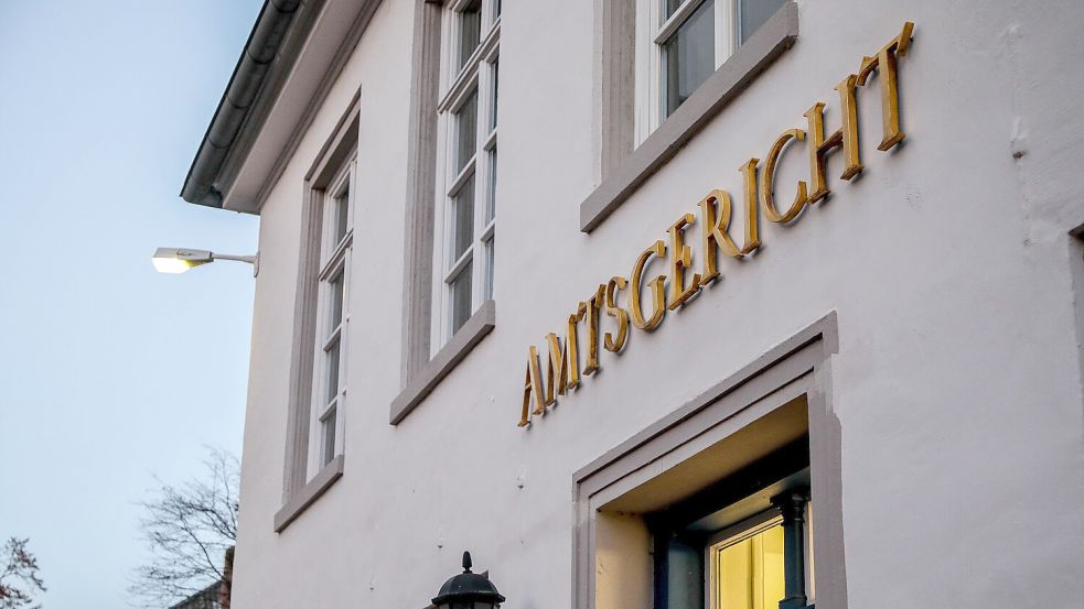 Das Amtsgericht in Aurich. Foto: Romuald Banik