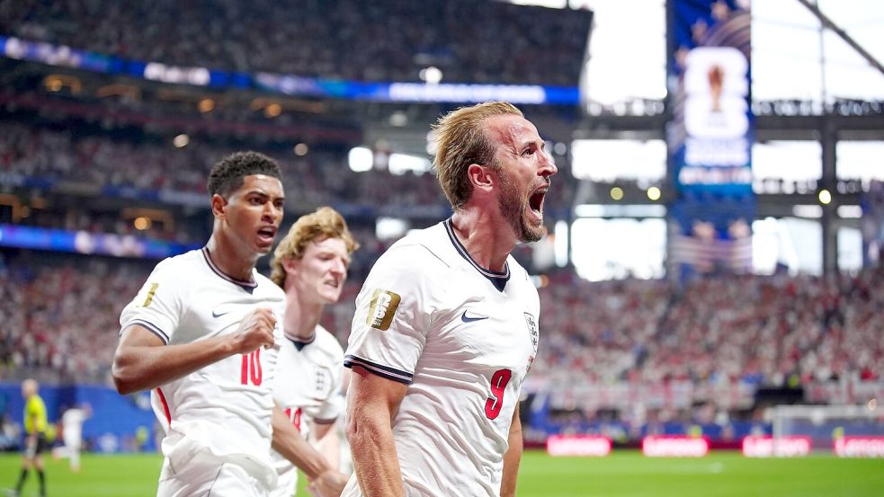Harry Kane traf doppelt. Foto: Bradley Collyer