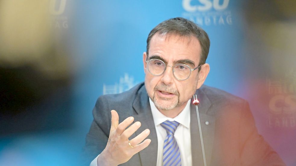 CSU-Fraktionschef Holetschek hat die Resolution mehrerer Unionsfraktionschefs auf den Weg gebracht. (Archivbild) Foto: Malin Wunderlich