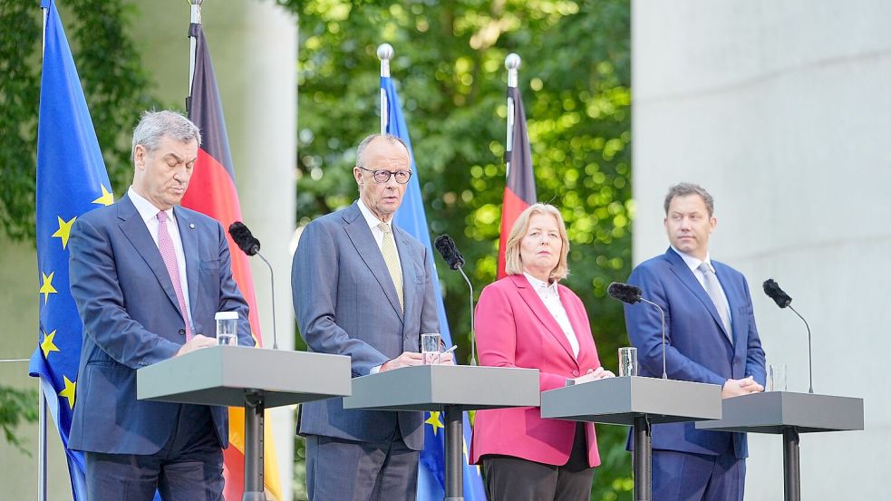 Die Koalition aus CDU, CSU und SPD hat sich auf ein Reformpaket geeinigt. Foto: Michael Kappeler/dpa