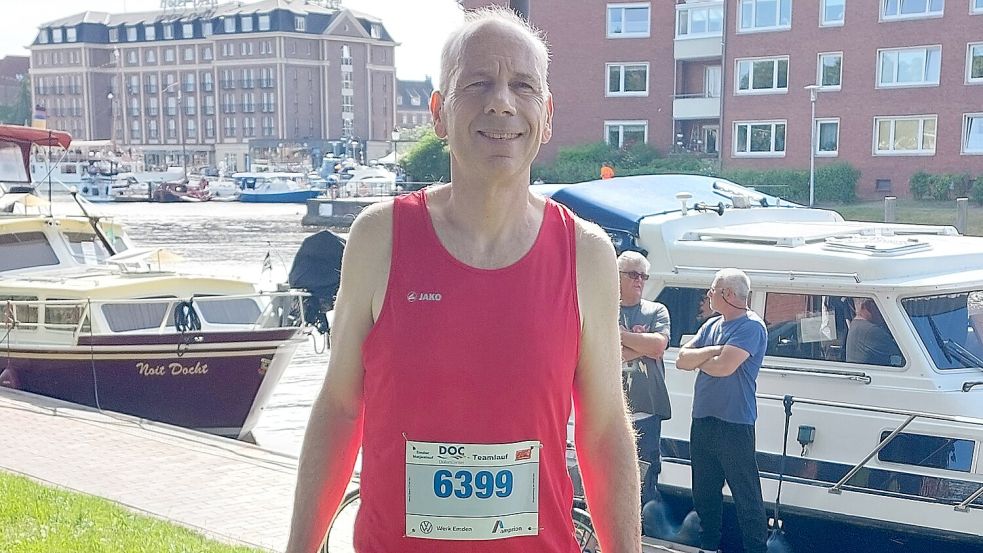 Beim Matjeslauf lief Jörg Klüver eine neue Bestzeit über 5 Kilometer. Foto: privat
